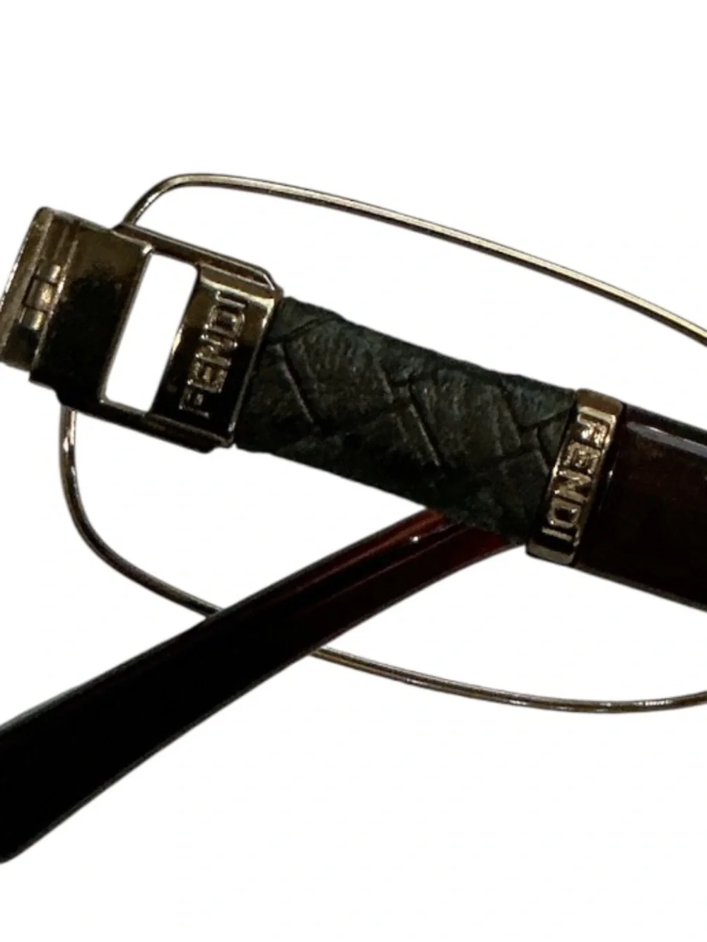 Authentic Fendi luxury designer prescription eyeglasses frames